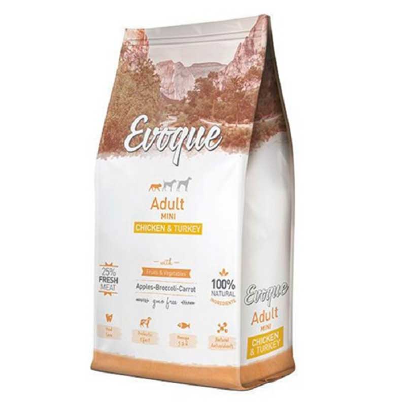 Evoque Adult Mini Chicken & Turkey 8кг