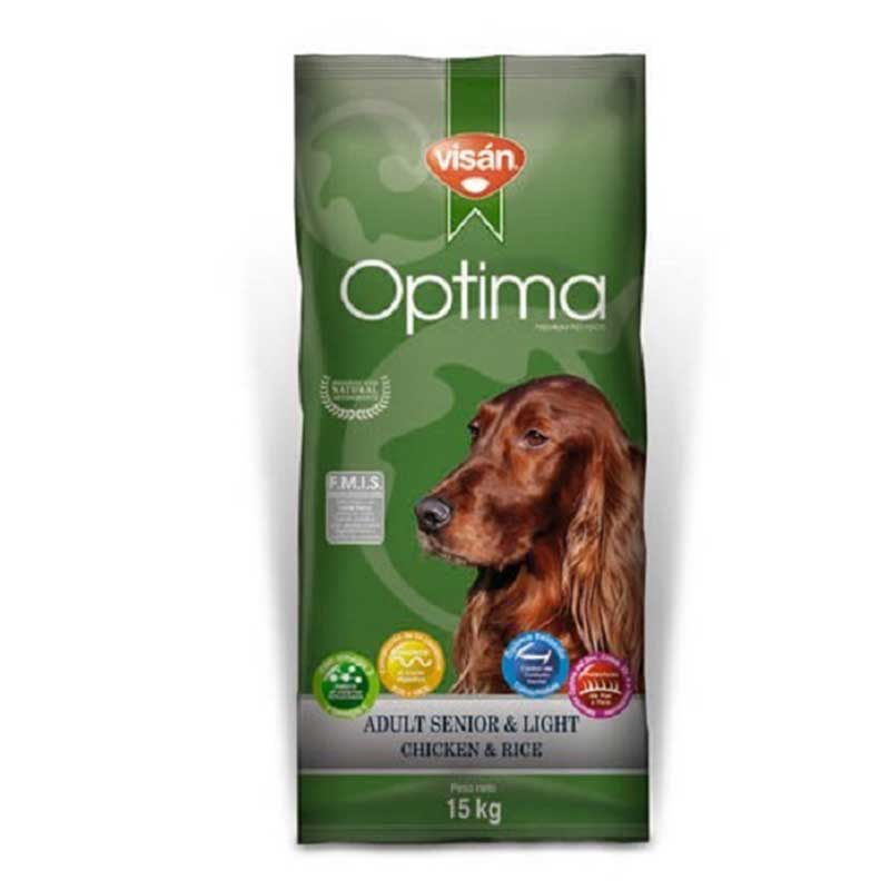 Optima Senior Light - за кучета над 7 години или склонни към затлъстяване