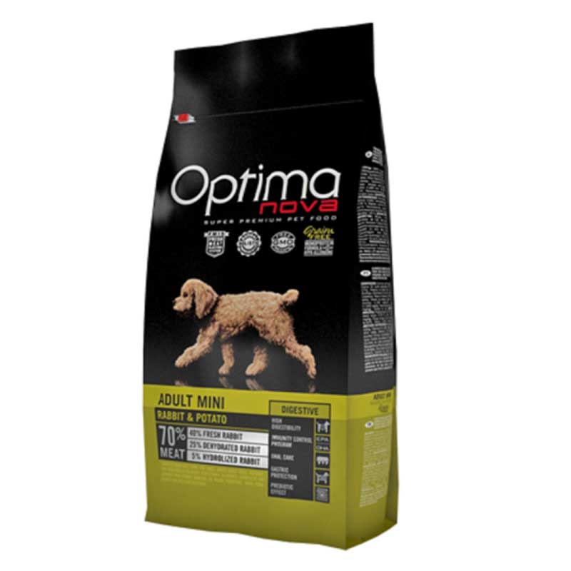 Optima Nova Adult Mini Digestive Rabbit & Potato