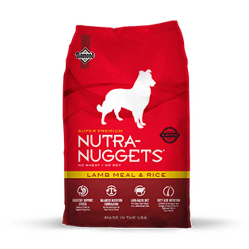 Nutra Nuggets Lamb Meal & Rice Formula - с агнешко месо и ориз 15кг Nutra Nuggets Lamb Meal & Rice Formula - с агнешко месо и ориз 15кг