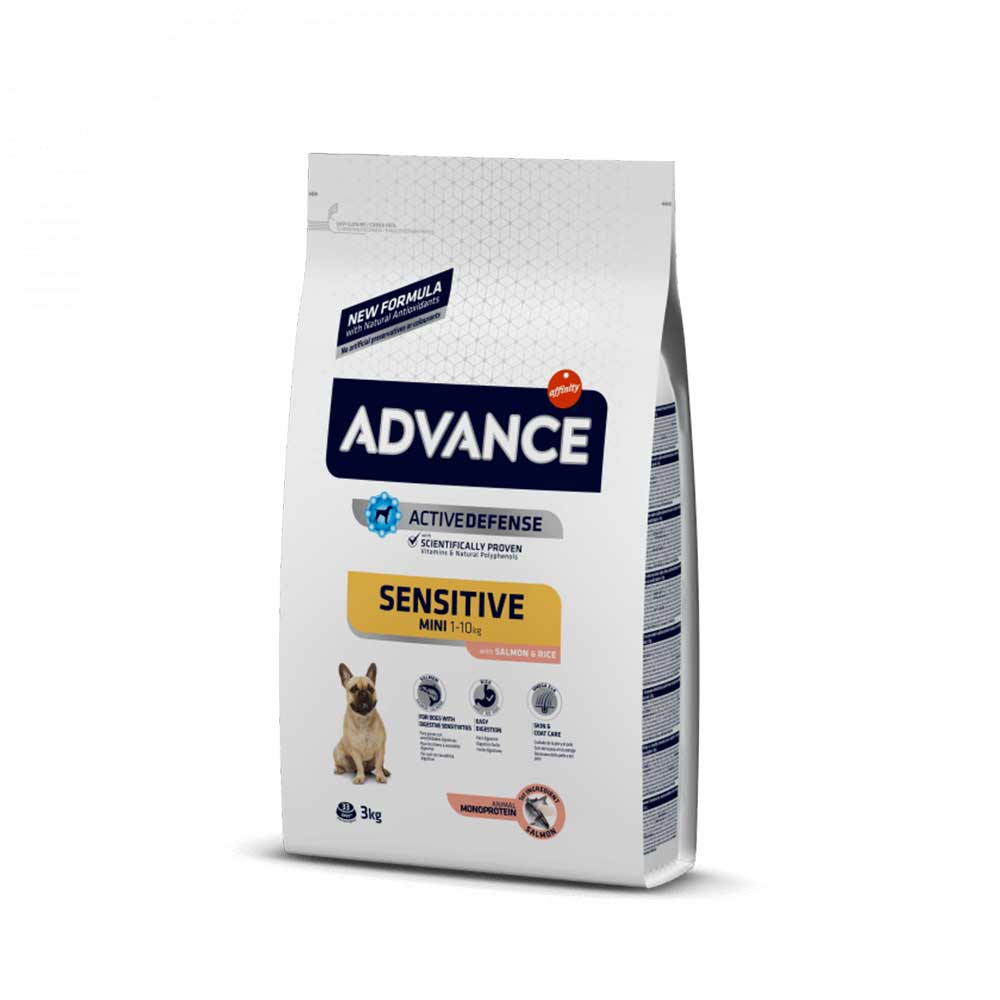 Advance Dog Mini Sensitive Solomon and Rice 7.5кг